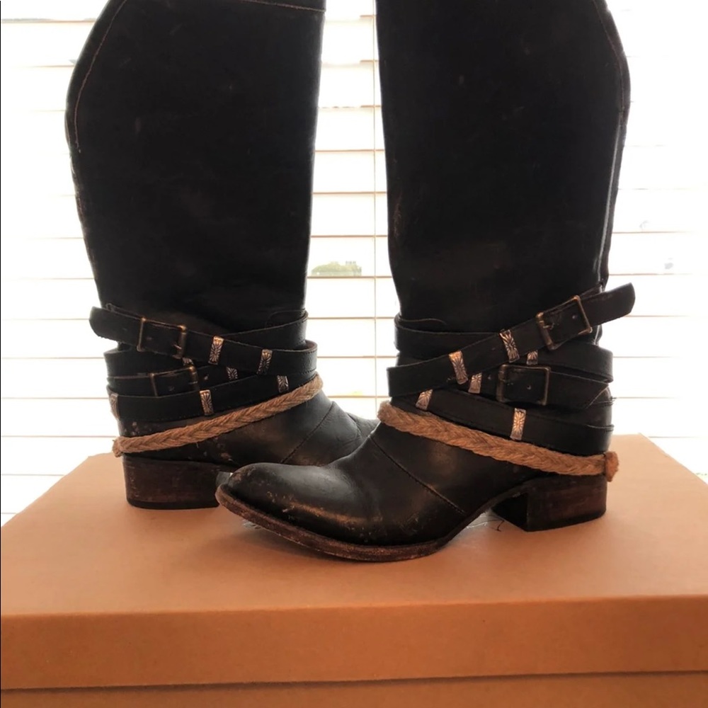 Free bird drover leather boots